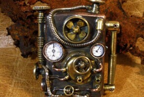 Зажигалки в стиле стимпанк!