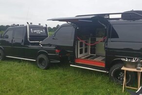 «Люцифер»: идеальный семейный дом на колесах из двух микроавтобусов Volkswagen