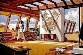 10 фото о том, каким должно было быть светлое будущее по мнению художника из 1960-х