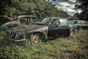 12 фото с кладбища старых роскошных авто, которое обнаружили в Шотландии