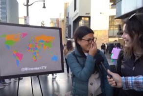 «Воу, чувак, ты меня подловил»: американцев попросили найти Украину на карте мира