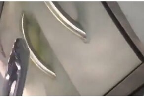 Сюрприз в одном из отсеков гриля