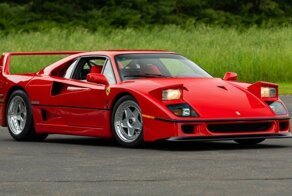 Ferrari F40: идеальный экземпляр с пробегом 25 000 километров будет продан с аукциона
