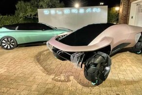 DeLorean уже в будущем: концепты Alpha5 Plasmatail и Omega 2040 показали в Калифорнии