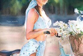 Мои акварельные работы. Часть 5