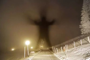 Брокенское привидение в горах Крыма