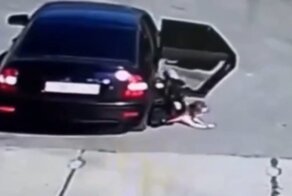 Яжебатя из Оренбурга во время дрифта чуть не задавил свою дочь