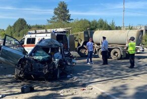 Авария дня. Лобовое столкновение с КамАЗом в Нижнем Тагиле