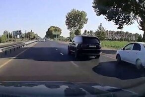 Король дороги: в Узбекистане водитель Range Rover «наказывал» всех на своём пути, кто не уступал ему дорогу
