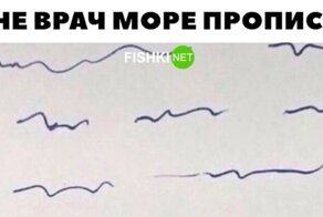 Пост юмора о людях в белых халатах