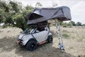 Этот маленький Smart доказывает, что любое транспортное средство можно приспособить для путешествий