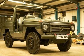 Бывший военный Mercedes G-Wagen сингапурской армии