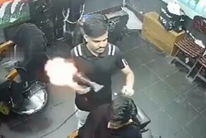 Одно движение и фен превращается в портативный огнемет