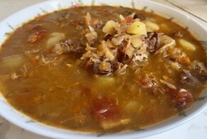 Щи суточные богатые из квашеной капусты. Приварок. Скоромультиварка