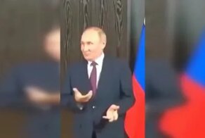"What is that?": Путин очень удивился поцелую в щёку представителя Эрдогана