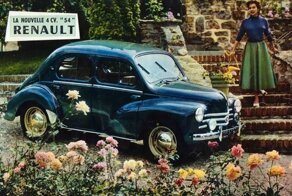 Renault 4CV: первый миллионный автомобиль Франции
