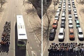 20 поразительных сравнений, которые демонстрируют огромную разницу