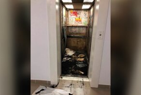 Краснодарец едва не сгорел заживо в лифте, когда вспыхнул его электросамокат