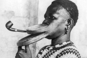 Печальная история женщины-циркачки с самыми большими губами