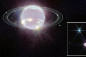 Телескоп "Джеймс Уэбб" запечатлел Нептун и его кольца в рекордном качестве