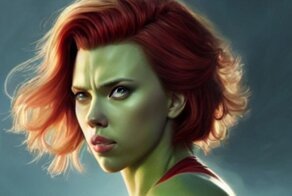 Превращаем знаменитостей в Халка: 30 звёзд шоу-бизнеса в образе зелёного монстра