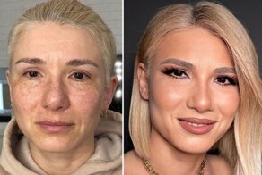 Словно разные люди: как преображаются женщины после макияжа