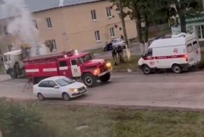 В Тульской области водителя грузовика чуть не убило взорвавшееся колесо
