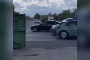 В Румынии несколько экипажей полиции пустились в погоню за цыганом на повозке