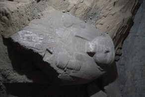 Археологи нашли розовый саркофаг хранителя сокровищ Рамзеса