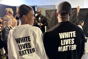 Канье Уэст назвал движение BLM мошенничеством и надел футболку с надписью "Жизнь белых имеет значение"