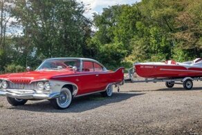 Два в одном! Потрясающий Plymouth Fury «Sonoramic Commando» с лодкой Herter