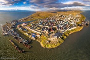 Анадырь с высоты