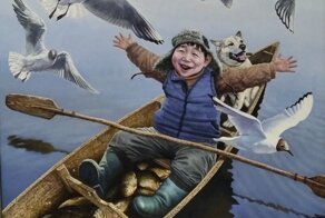 Якутский художник Андрей Чикачев