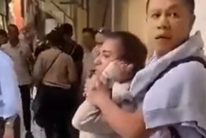 Китаец поймал цыганку-карманницу