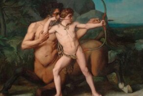 Хирон, благородный старший кентавр греческой мифологии