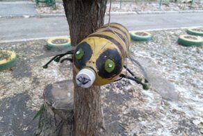 Неповторимый ЖЭК-арт, который больше подходит в качестве реквизита для фильма ужасов