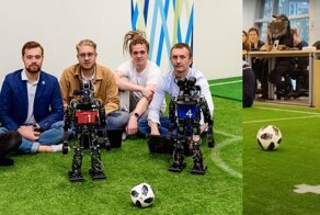 Российские команды победили на чемпионате мира по футболу, правда среди роботов