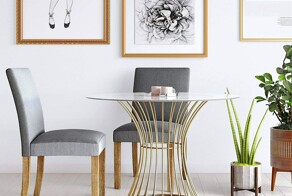 Стеклянный стол на кухне: преимущества и недостатки