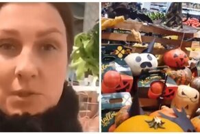 Оскорбленная хэллоуинскими тыквами женщина вновь пришла в магазин