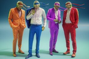 Художник превращает мультяшек в людей