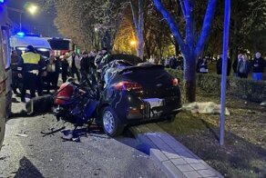 Авария дня. В Краснодаре «шашечник» устроил смертельное ДТП