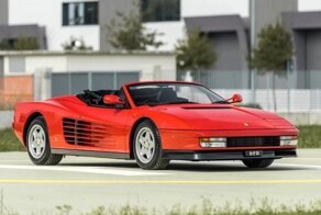 Супер-редкий Ferrari Testarossa Pininfarina Spider 1990 года, который проехал всего 400 километров