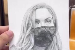 Художник дарит незнакомцам в метро их гиперреалистичные портреты