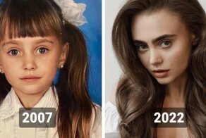 18 фотосравнений, которые наглядно покажут, как неумолимо быстро течёт время