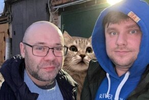 В мэрии Красноярска отчитались о новой остановке, прифотошопив котика