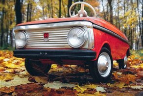 Соцсоревнование и автопробеги на детских педальных автомобилях