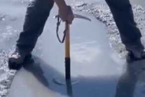 Никогда не наступайте на лужи в горах