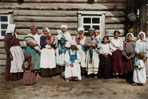 Белорусское крестьянство в цветных фотографиях