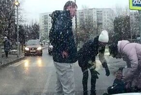 Наезд на ребёнка у школы в Подмосковье