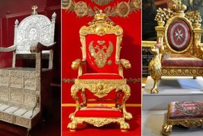 Самые красивые троны русских царей